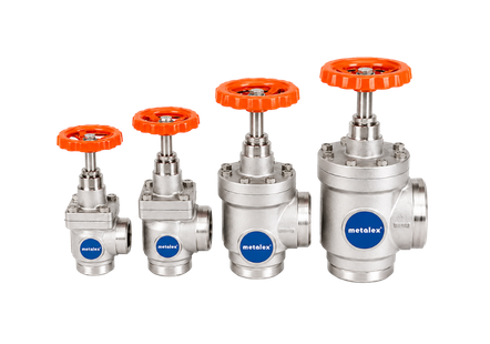 Metalex Globe Valve for ammonia refrigeration plant
